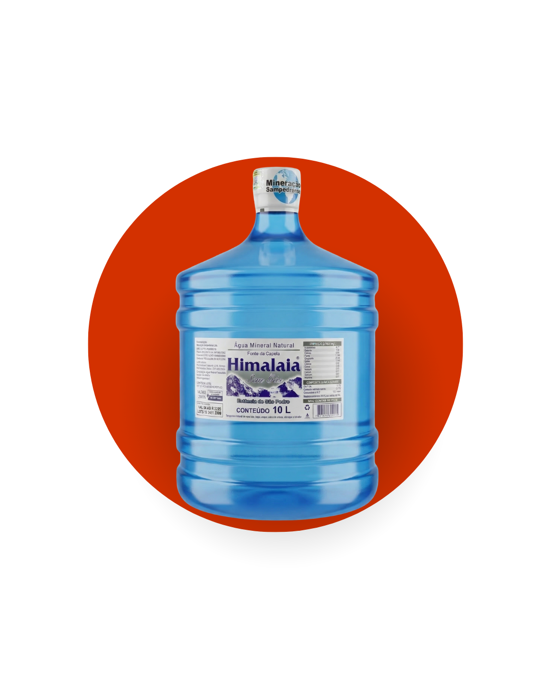 Galão de Água Mineral Himalaia 10 litros entrega Saltinho SP