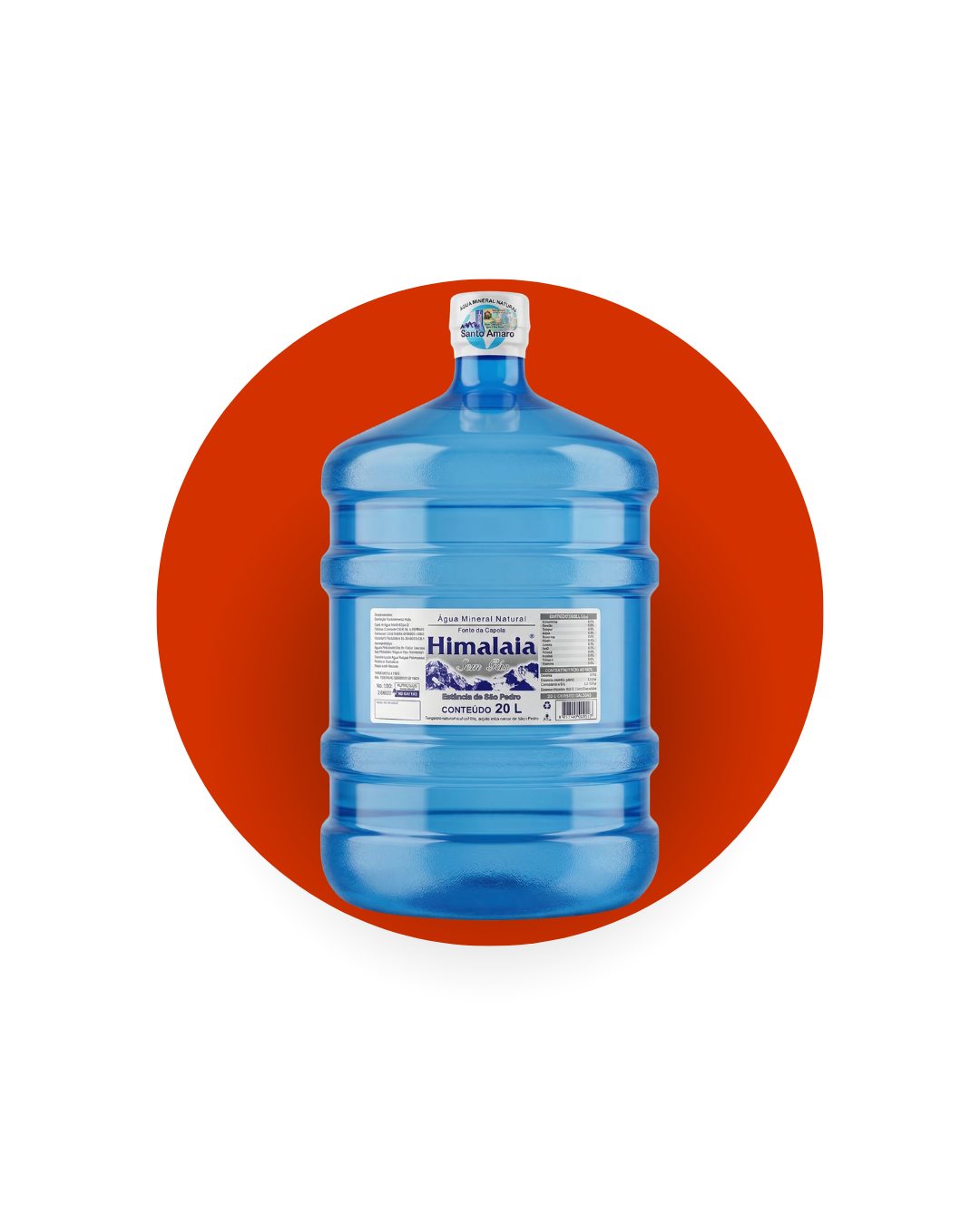 Galão de Água Mineral Himalaia 20 litros entrega Saltinho SP