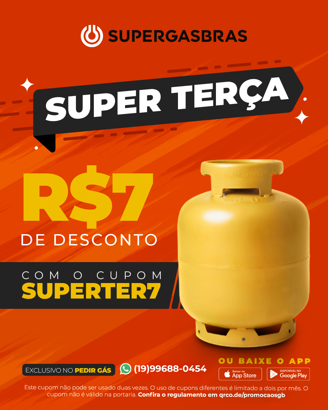 Desconto SuperTerça Gás Saltinho