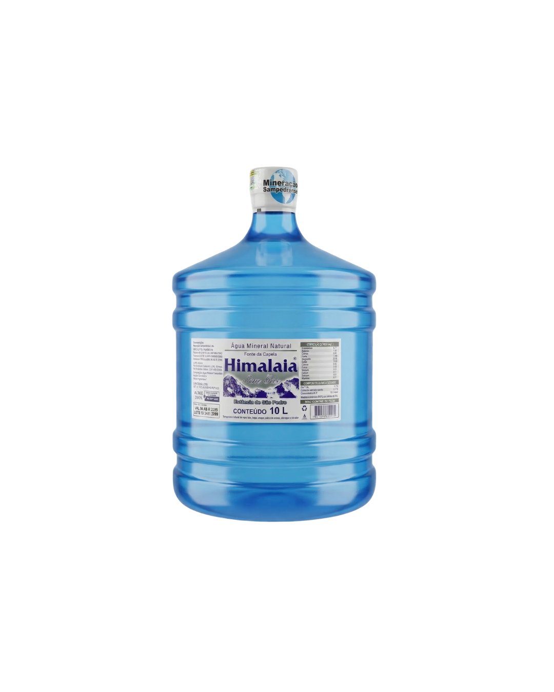 Água Mineral Himalaia 10L – Galão entrega Saltinho SP